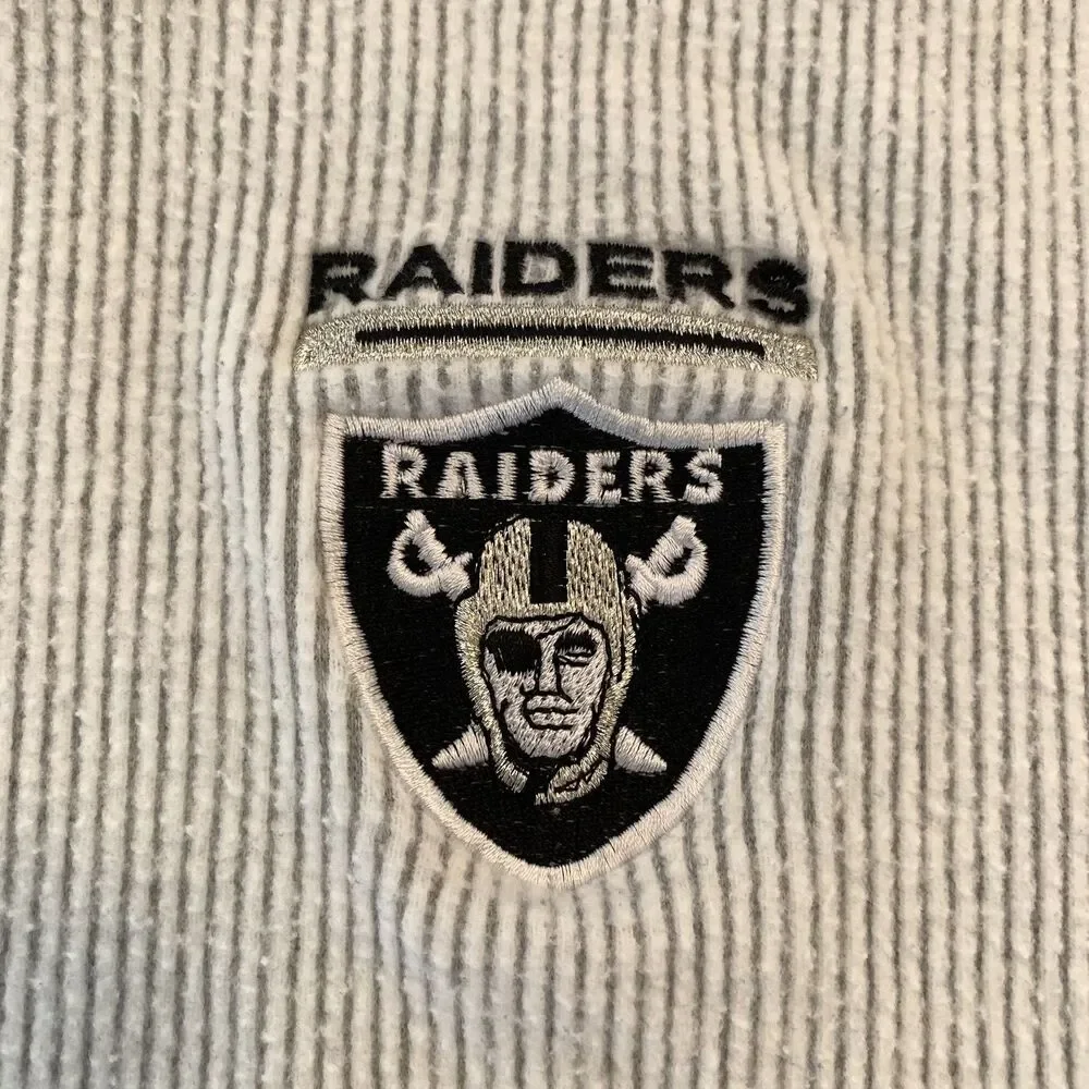 Las Vegas Raiders Sweater Mens XL Gray NFL‎ Football Crewneck Pullover Retro